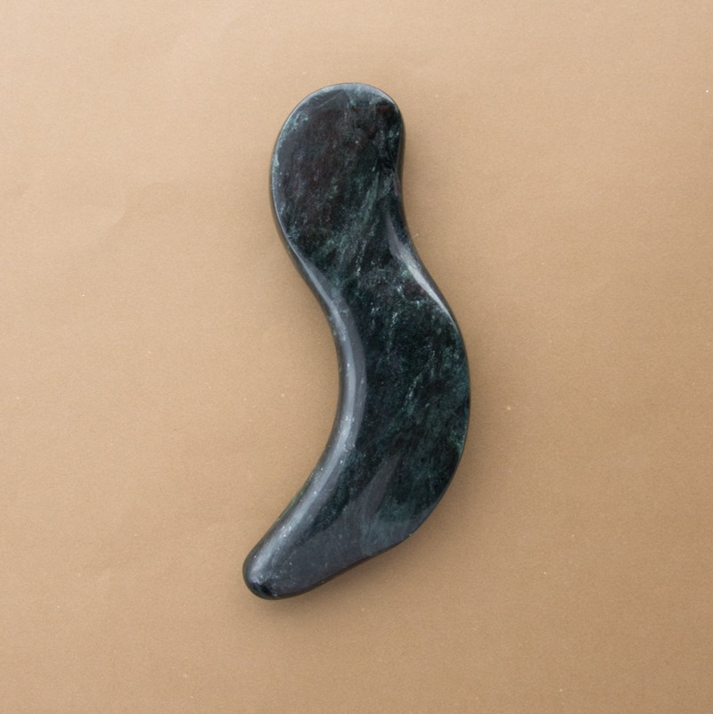 Fully Beveledl Style, Body Rock, Stone Massage Tools, Serpentine, 2021,